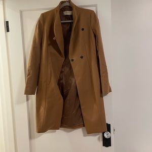 Zara Camel Peacoat